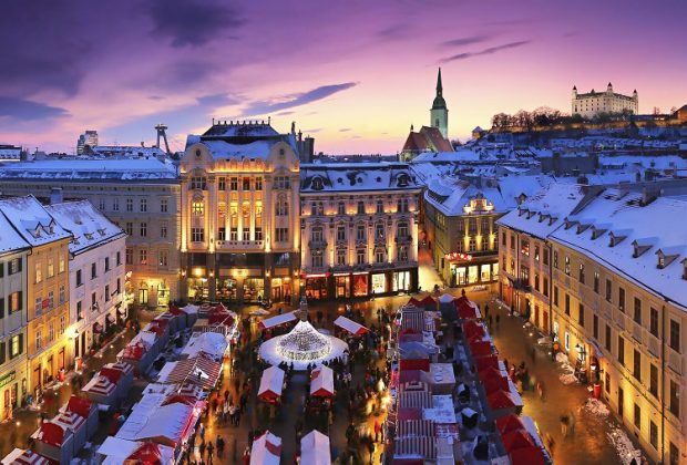 Predvianočnú adventnú Bratislavu