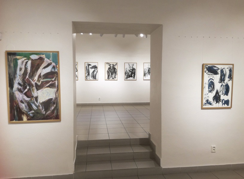 Oravská galéria, Jarosław Kweclich, pohľad do výstavnej siene