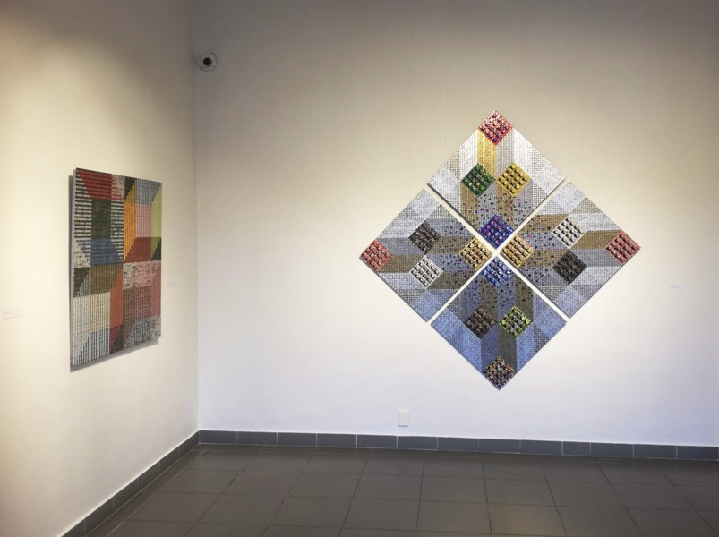 Oravská galéria, Milan Sokol, pohľad do výstavnej siene