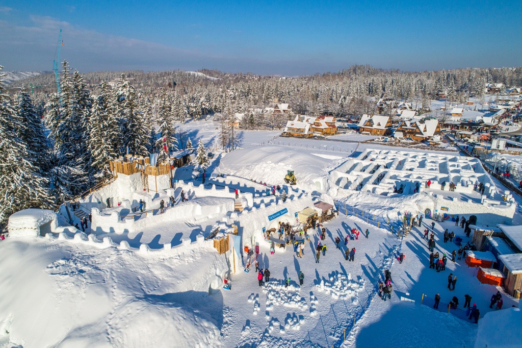 Snehový labyrint v Zakopanom, Vysoke Tatry