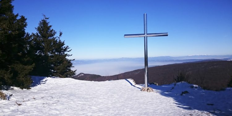 Zimná turistika, Sopečné pohorie Vtáčnik