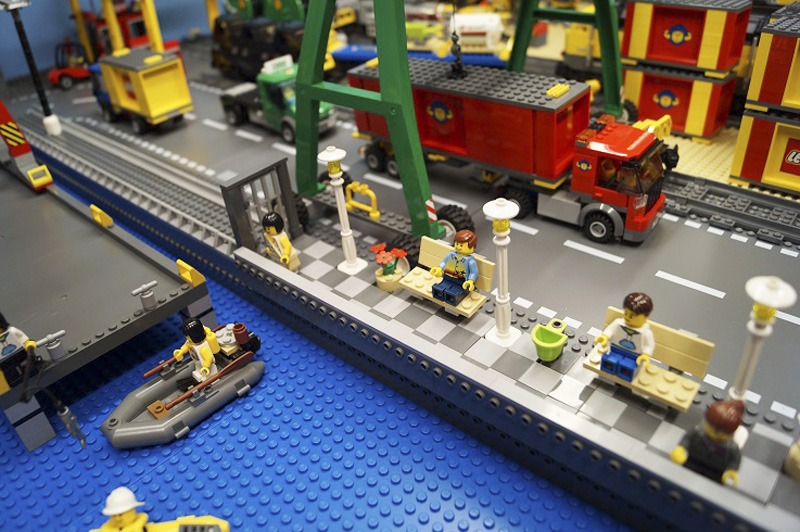 Lego v Tatranskej galerii 2020