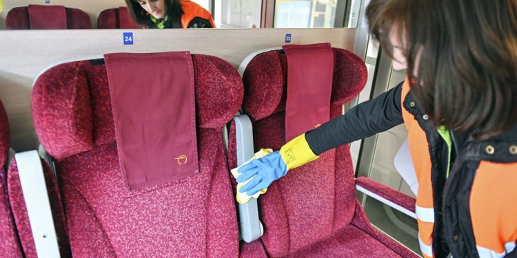 Ďalšie preventívne opatrenia, ktoré podliehajú zvýšenej dezinfekcii, dezinfekcia vlakov