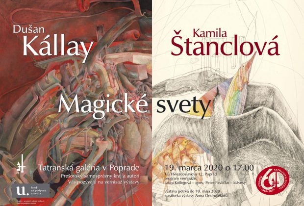 Magické svety Dušana Kállaya a jeho manželky Kamily Štanclovej v Tatranskej galérii