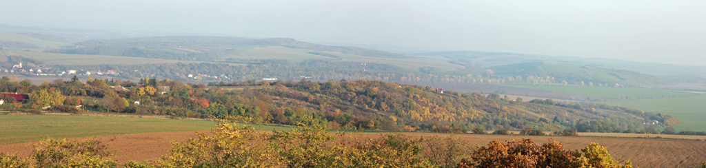 Tekov - Kraj na Pohroní, Panoráma zo Šiklóša