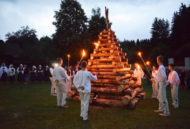 Svätojánska noc má svoju moc, Martinske muzeum slovenskej dediny