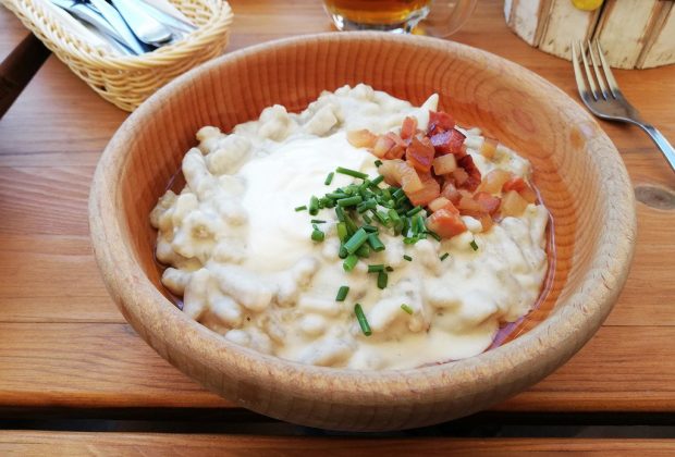 Kuchyňa starých materí, bryndzove halusky