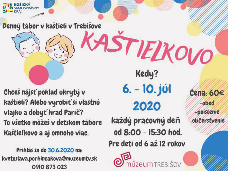 Detský tábor Kaštieľkovo 2020