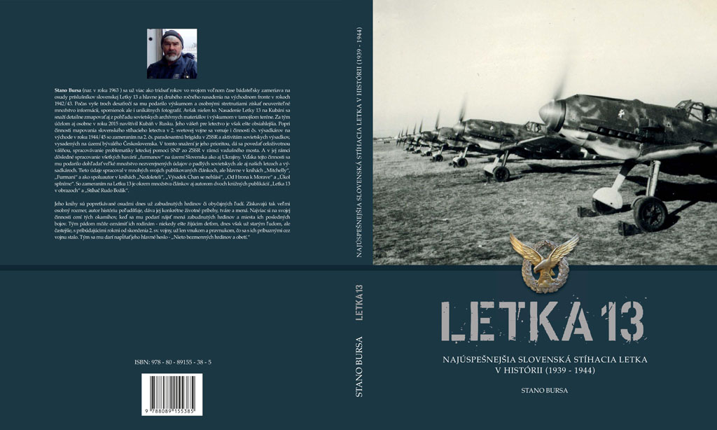 Stano Bursa: Letka 13 – Najúspešnejšia slovenská stíhacia letka v histórii (1939 – 1944)