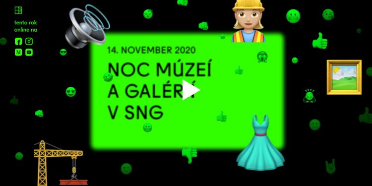 SNG | Noc múzeí a galérií 2020 v SNG Bratislava on-line!