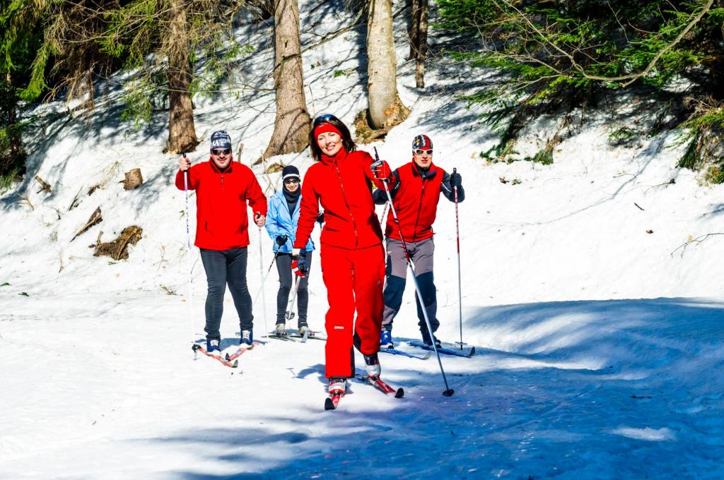 Zima v Banskej Bystrici Bežecké lyžovanie