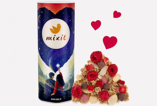 Romantický valentínsky darček bez klišé Mixit ho má, Mixit Valentyn