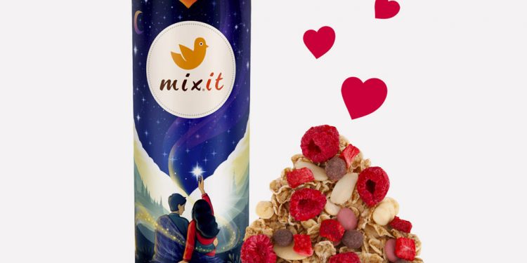 Romantický valentínsky darček bez klišé Mixit ho má, Mixit Valentyn