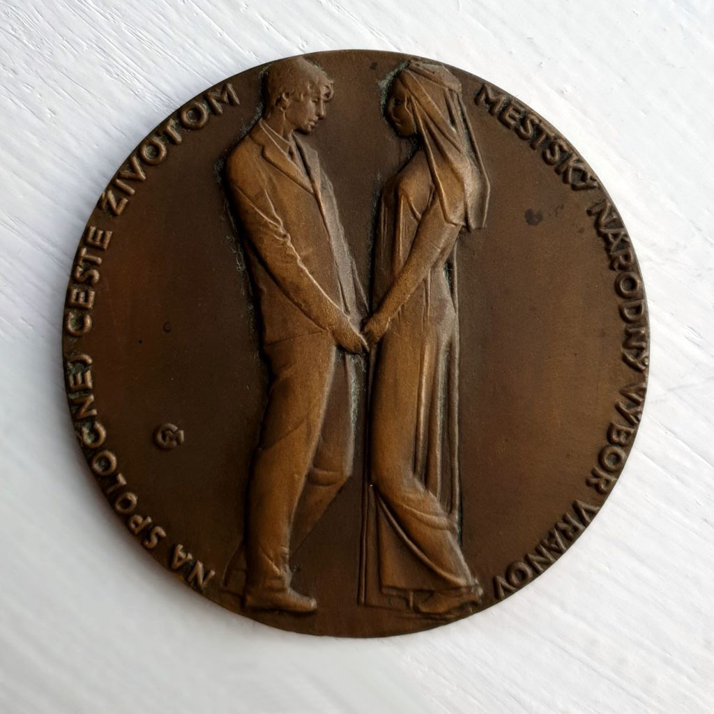 Medaila Na spoločnej ceste životom Mestský národný výbor Vranov