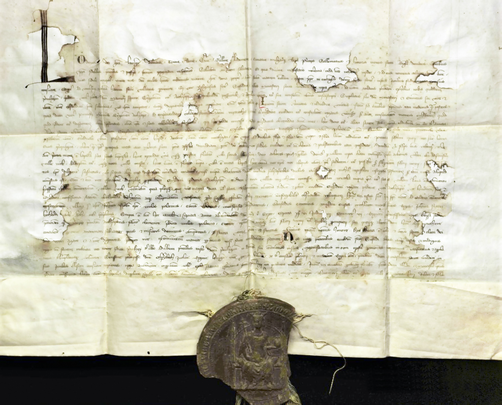 Mesto Levice si pripomína 865. výročie od prvej písomnej zmienky, listina