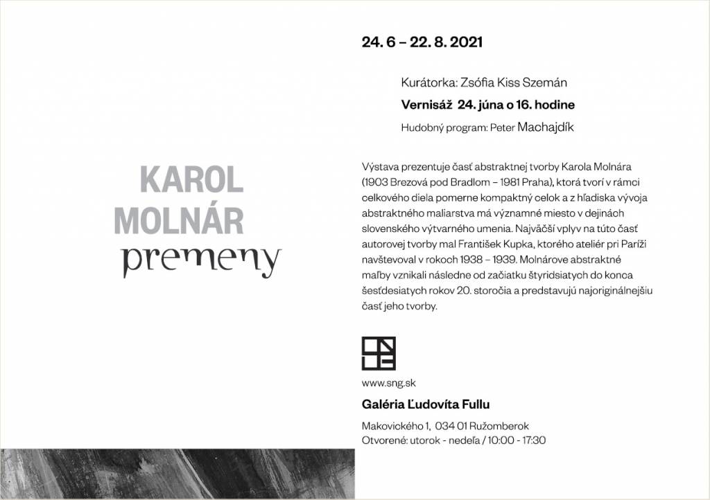 karol Molnár: Premeny, Galéria Ľ.Fullu