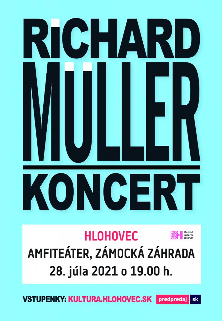 koncert Richard Muller Hlohovec