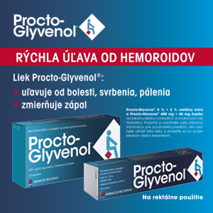 hemoroidy, proctoglyvenol, lexikon.sk