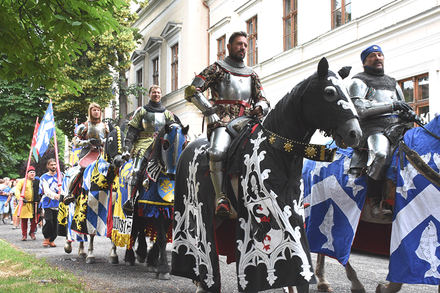 Štefan Doboó, Levické hradné slávnosti