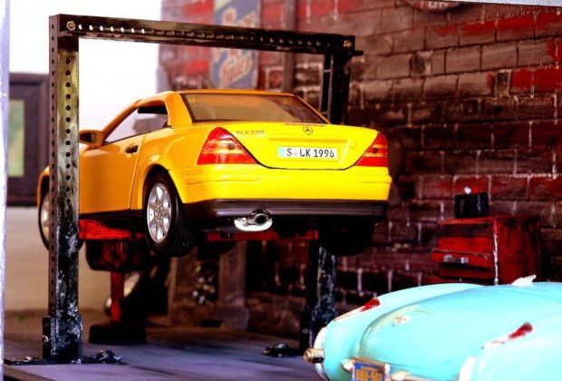 servisné práce, auto