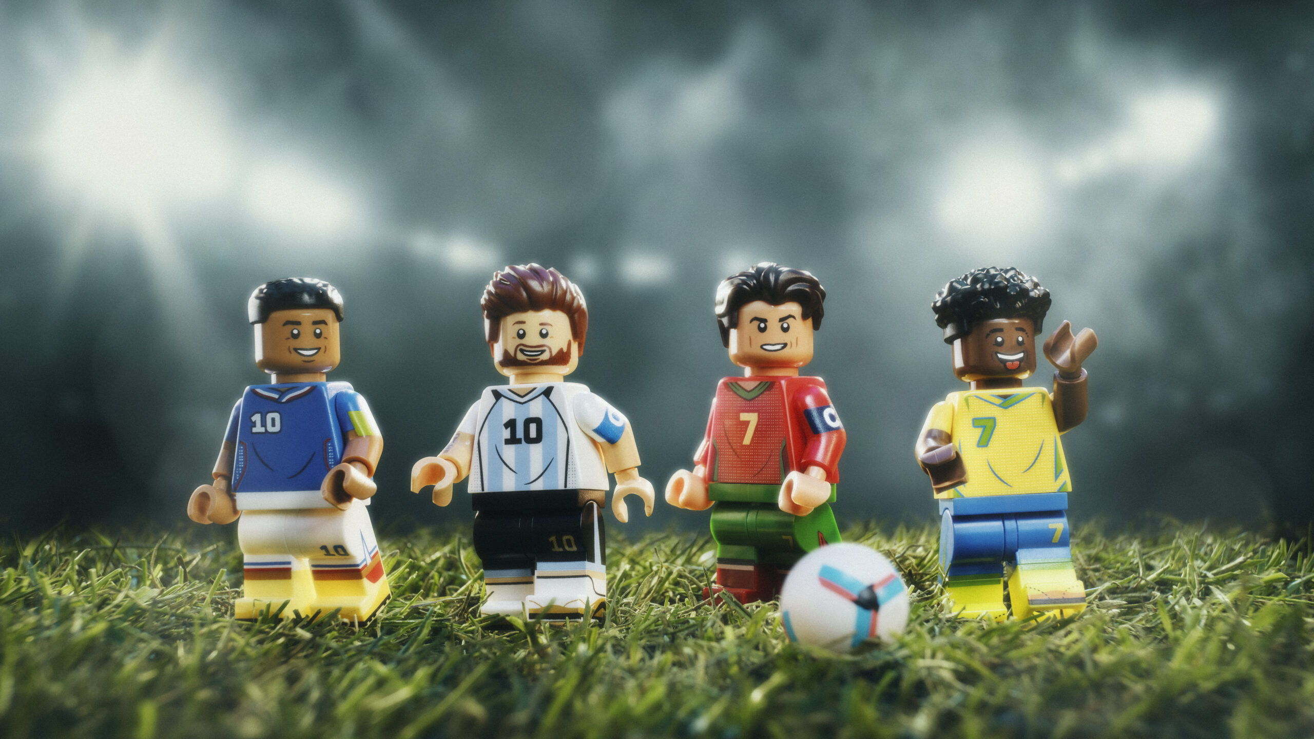 LEGO futbal