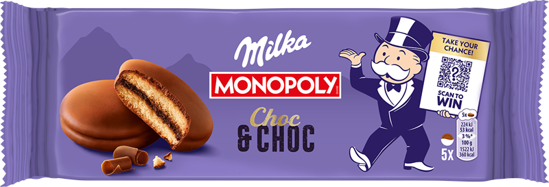 kampaň Milka a MONOPOLY