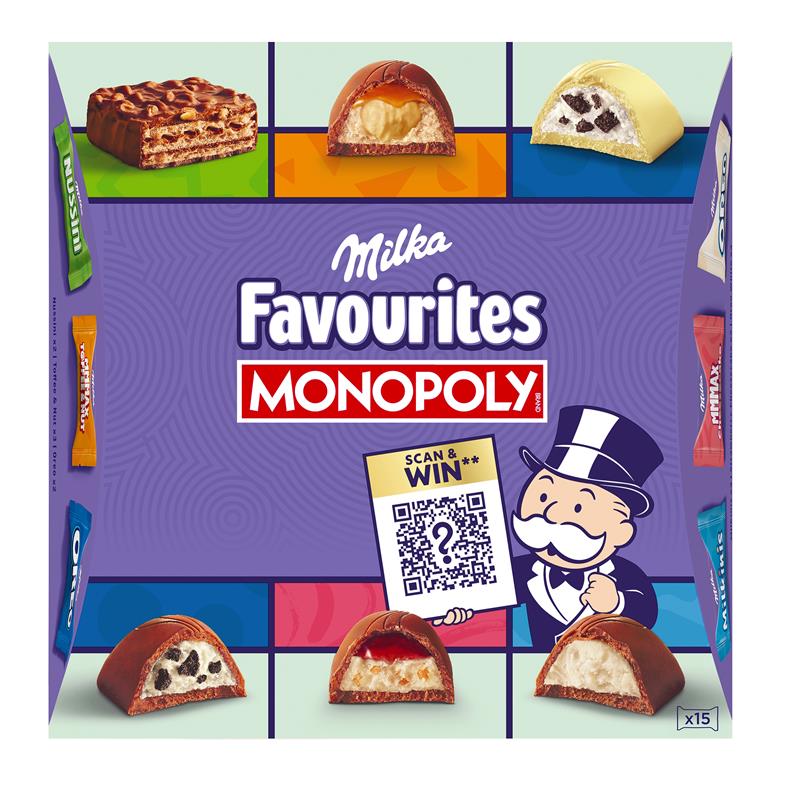 Milka a MONOPOLY
