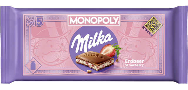 kampaň Milka a MONOPOLY