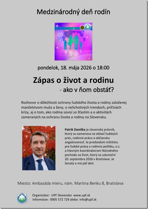 Deň rodín 2026